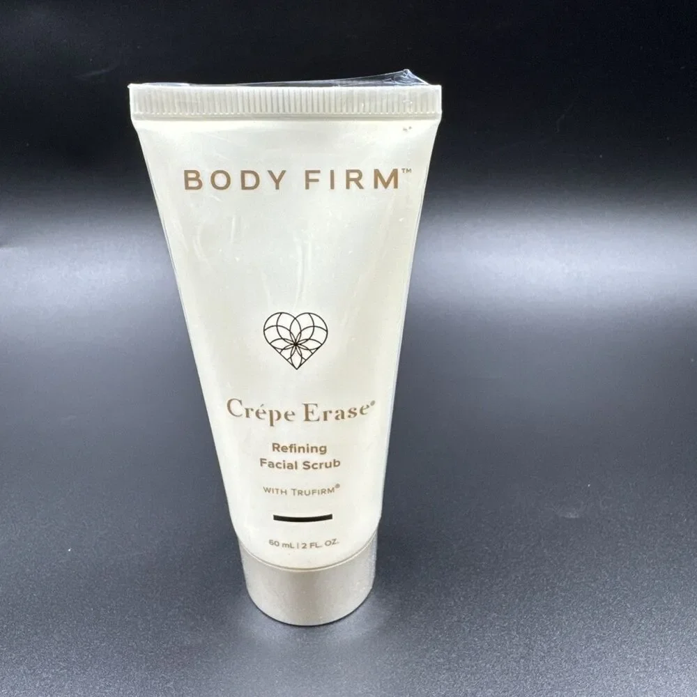 CREPE ERASE Refining Facial Scrub with Trufirm Fragrance Free 2oz/60ml - SEALED